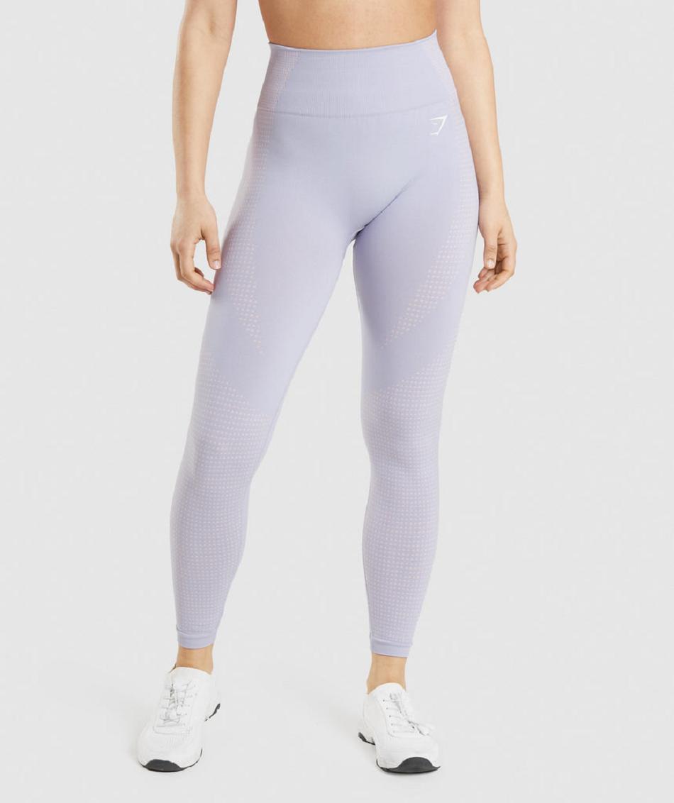 Gymshark Vital Seamless 2.0 Ženske Tajice Plave | HR 4052JPQ